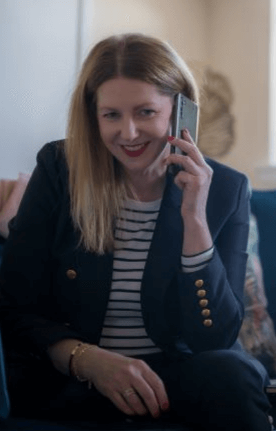 Susan Young on Phone